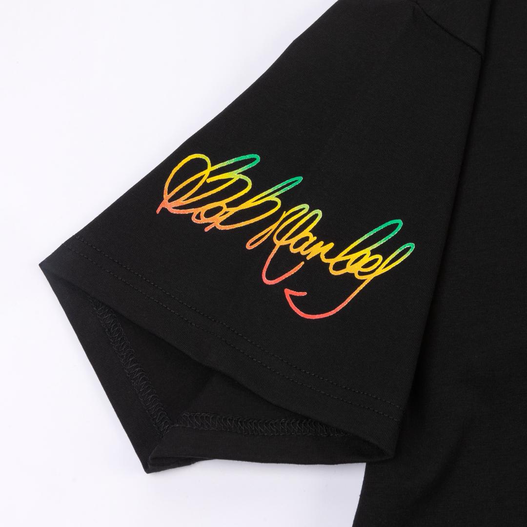 Bob Marley x Actively Black One Love Shirt - Image 3