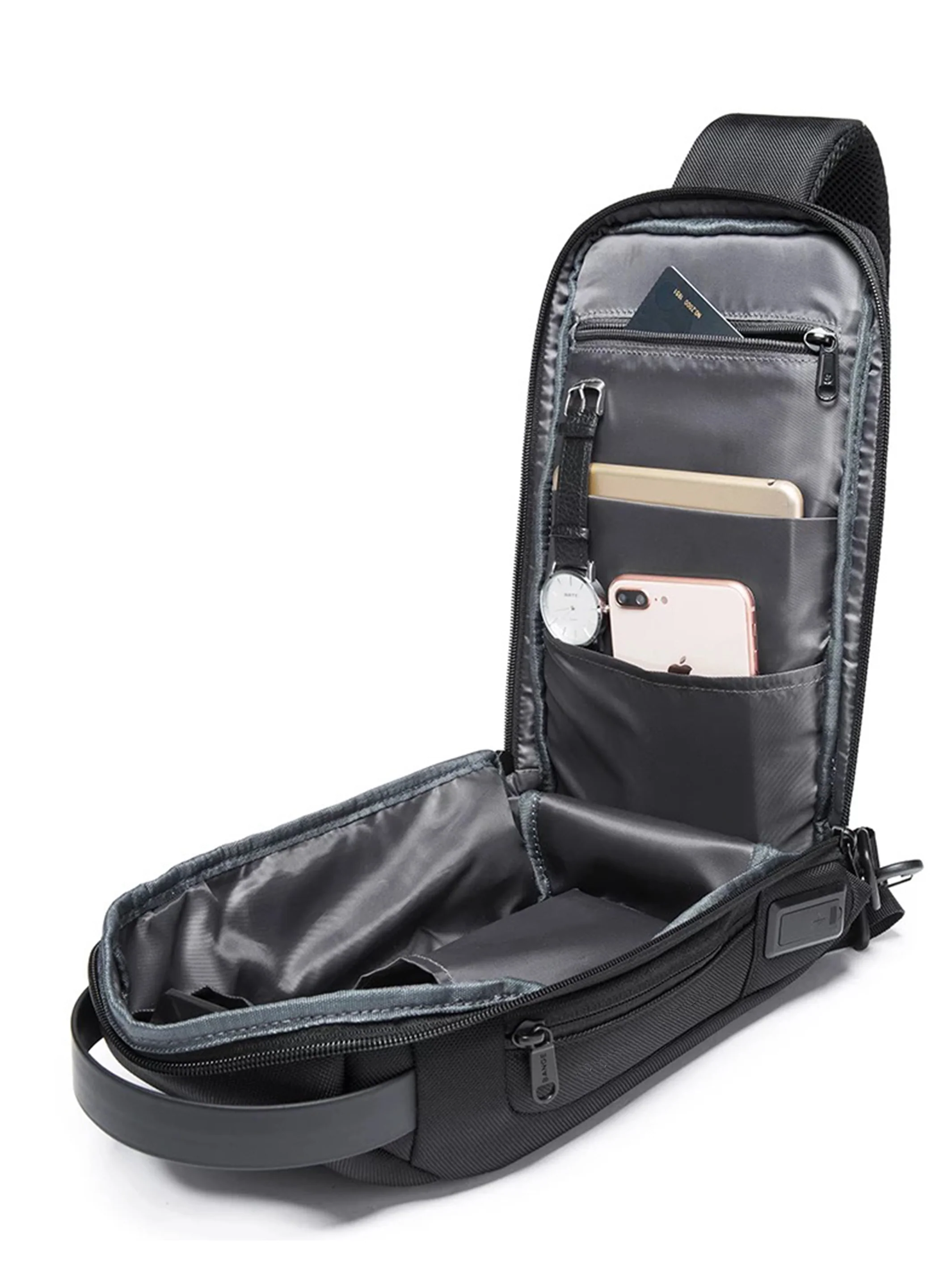 CrossBody Carbon Fiber Bag - Image 3