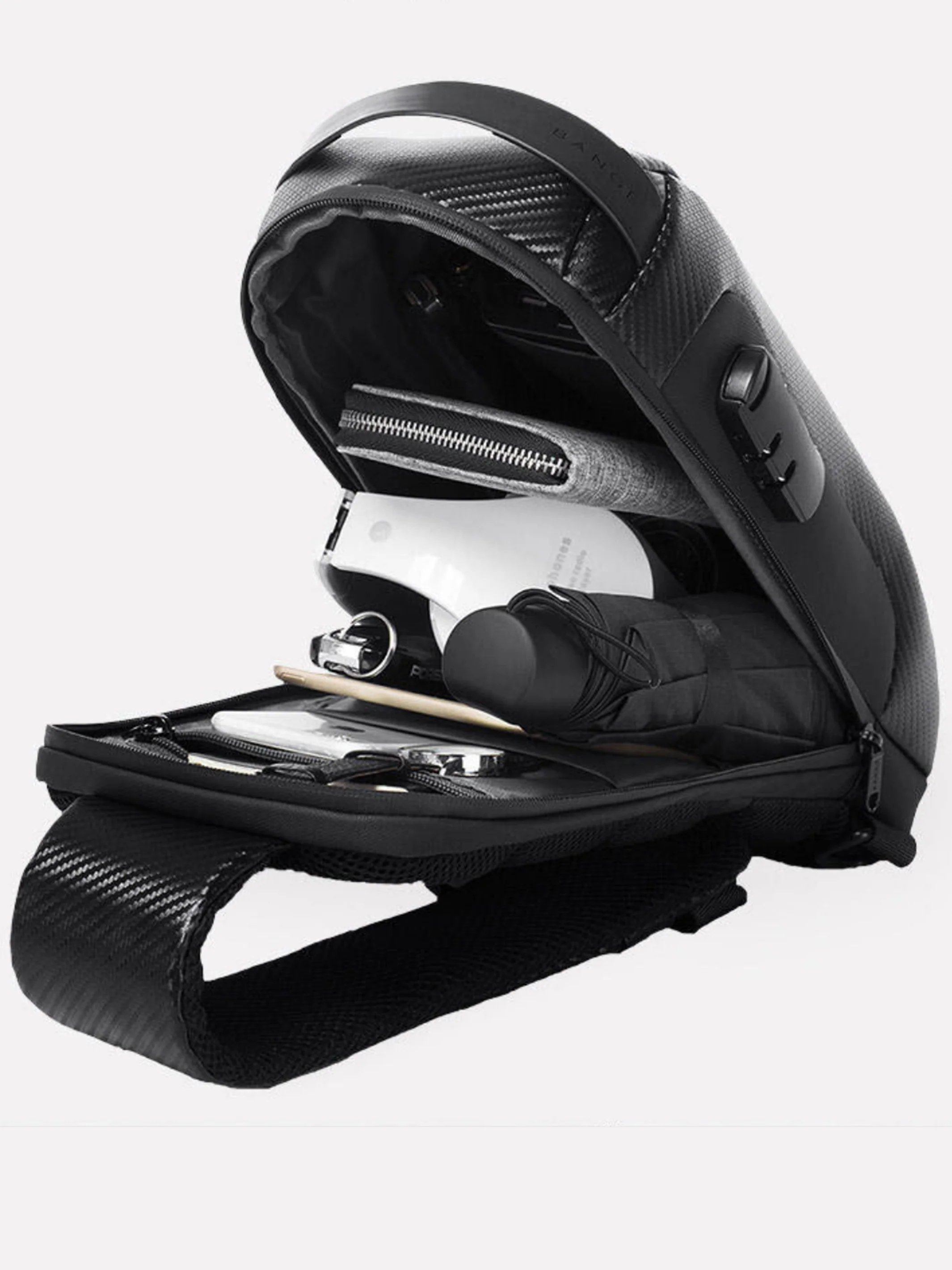 CrossBody Carbon Fiber Bag - Image 4
