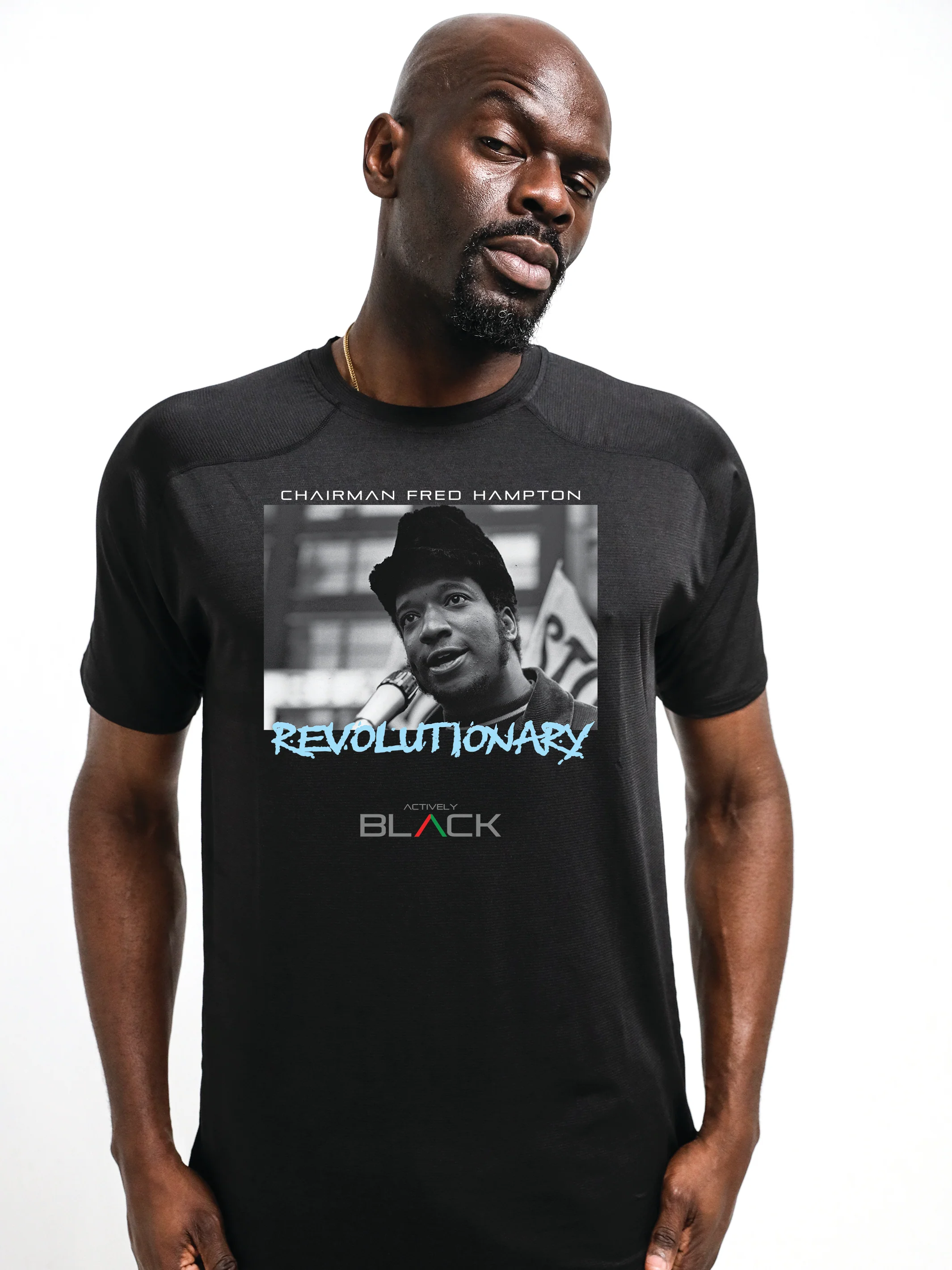 Chairman Fred Hampton x Actively Black Performance Shirt - Image 2