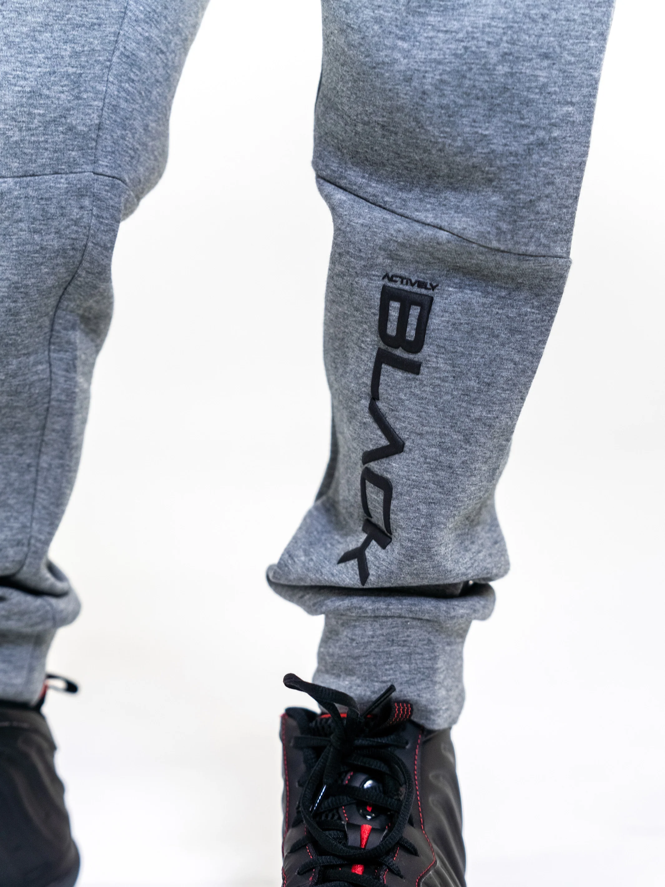 Kids Actively Black Performance Tech Joggers - Image 2