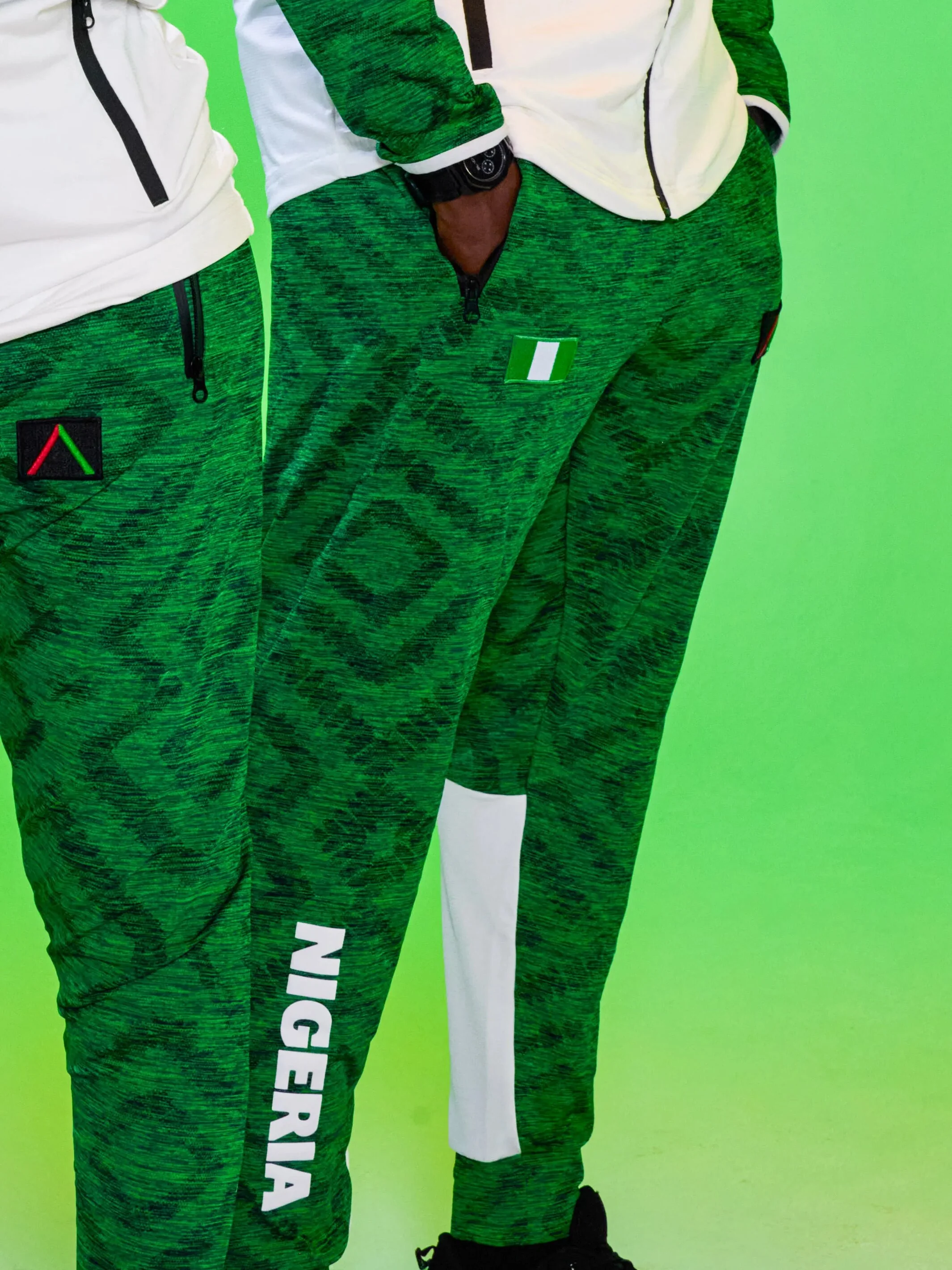 Men's Team Nigeria Track Joggers - Image 3