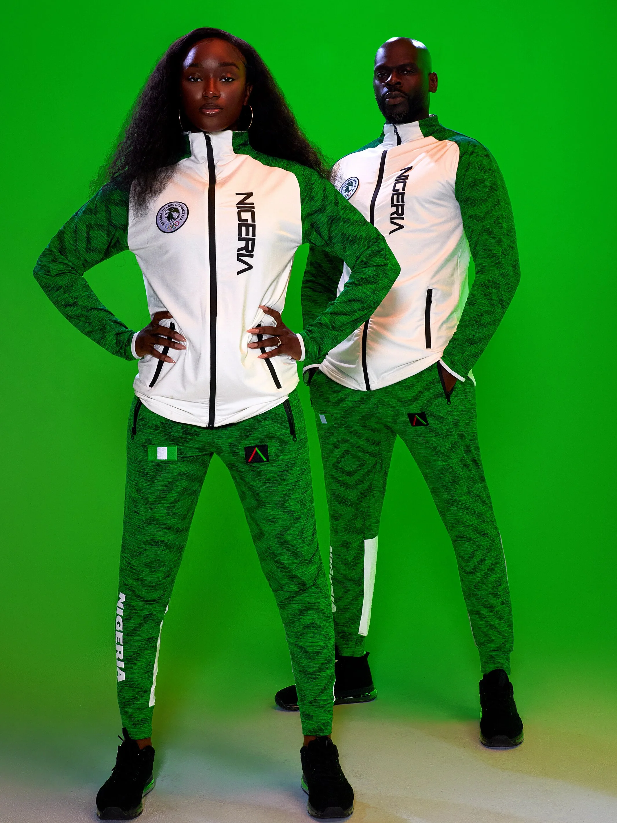 Men's Team Nigeria Track Joggers - Image 4