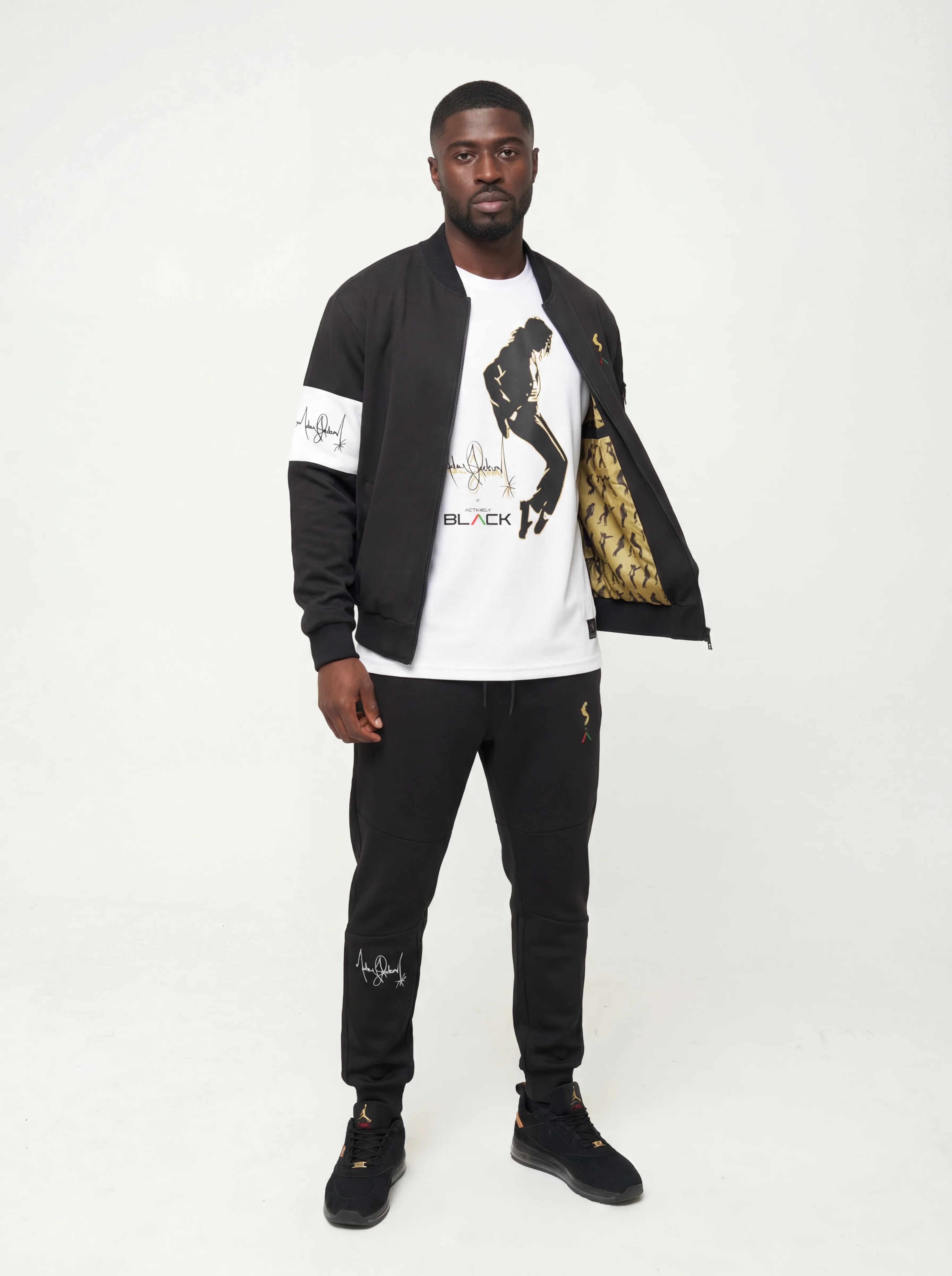 Michael Jackson x Actively Black Moonwalker Jacket - Image 2