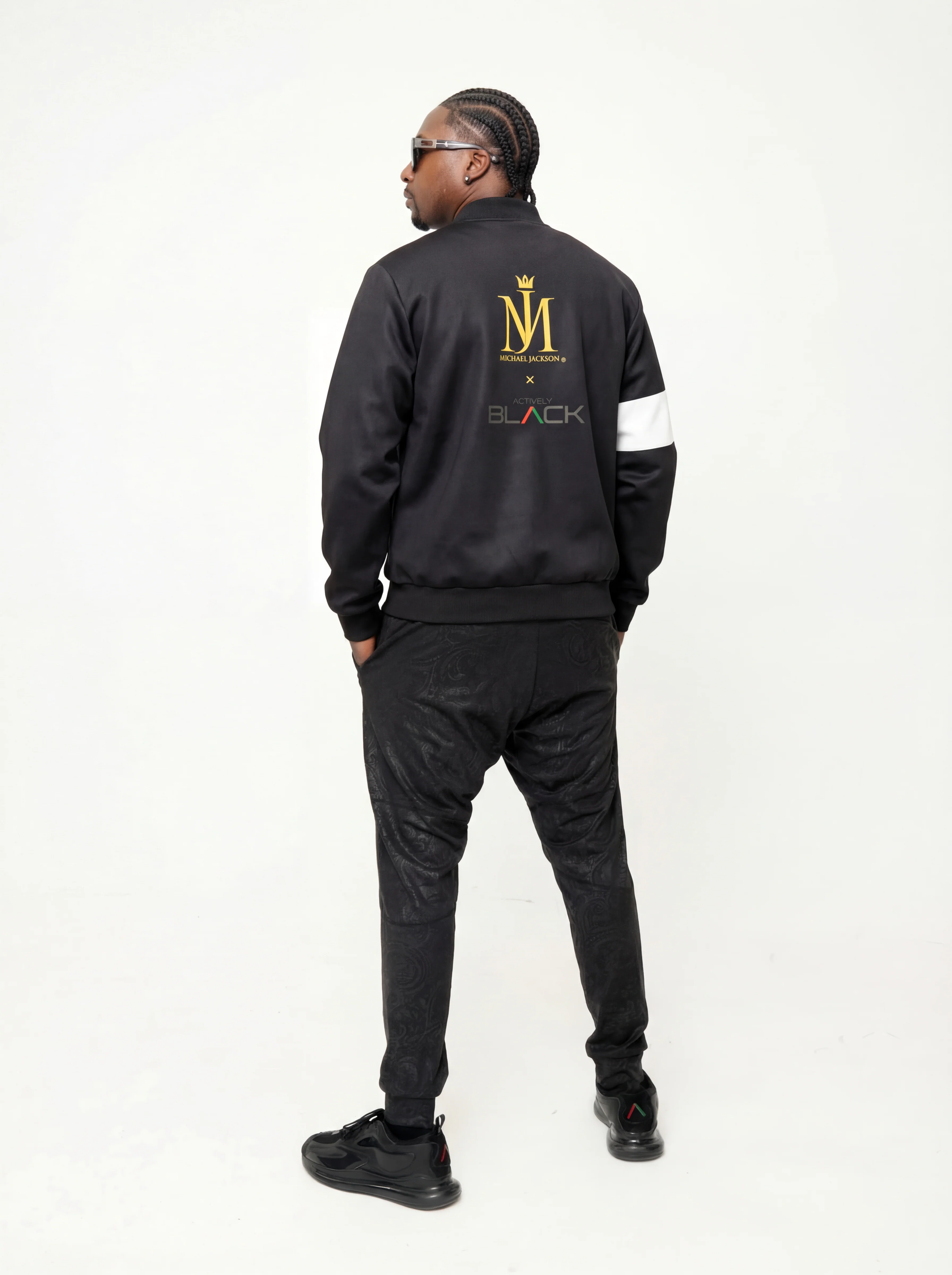 Michael Jackson x Actively Black Moonwalker Jacket - Image 9
