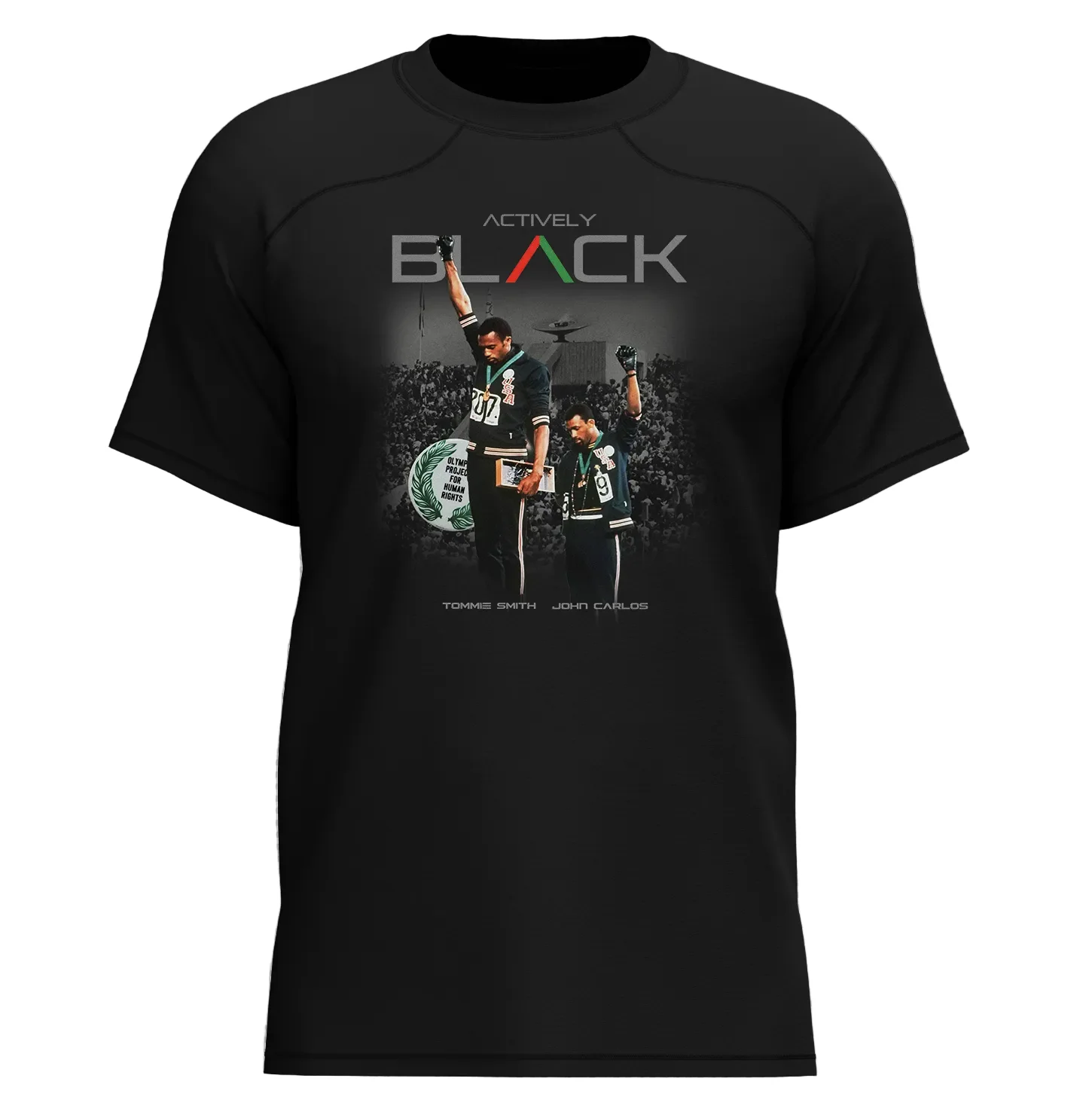 Tommie Smith & John Carlos Vintage Graphic Tee - Image 3