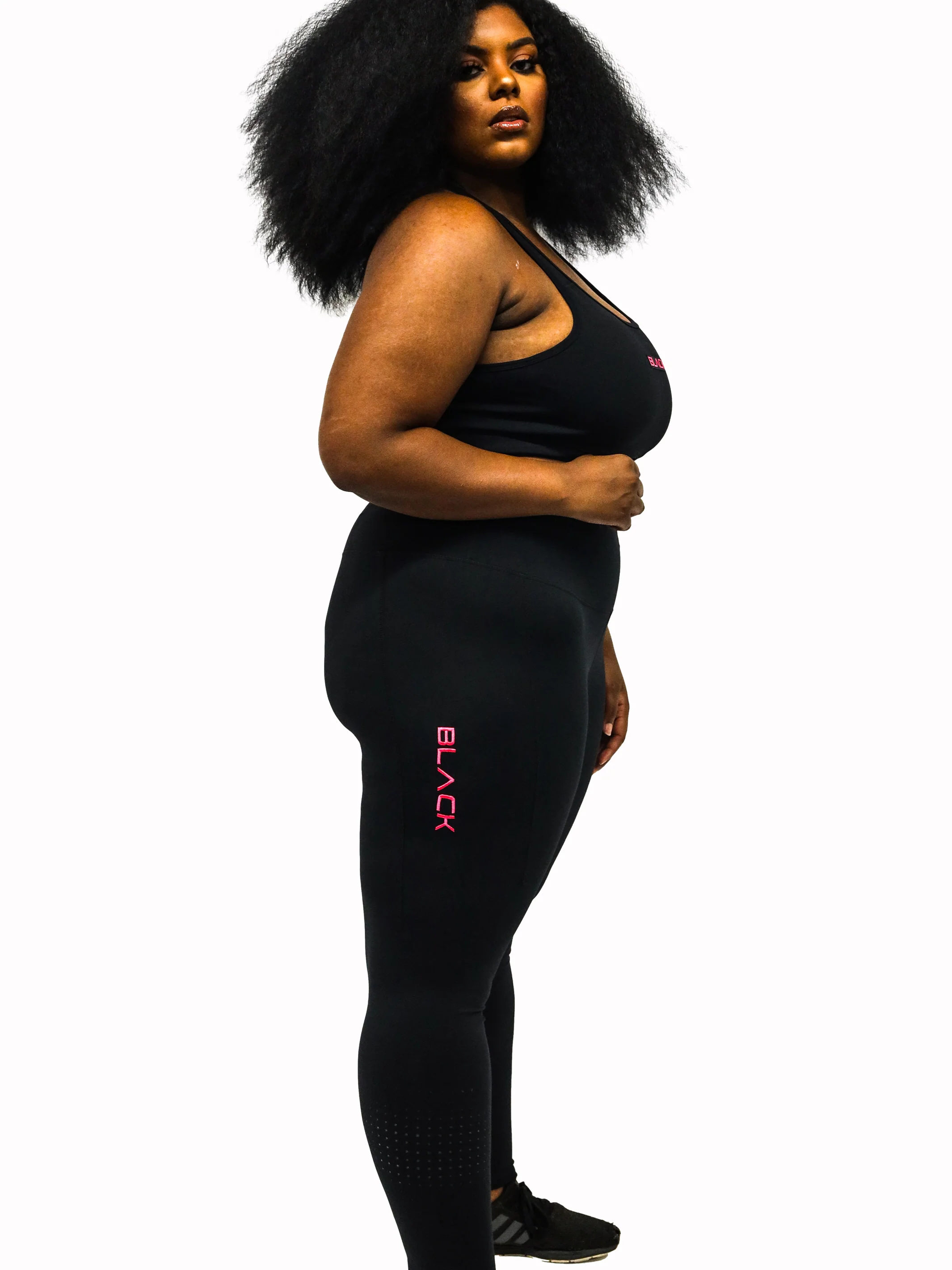 Women's Neon Performance Tights - Image 4