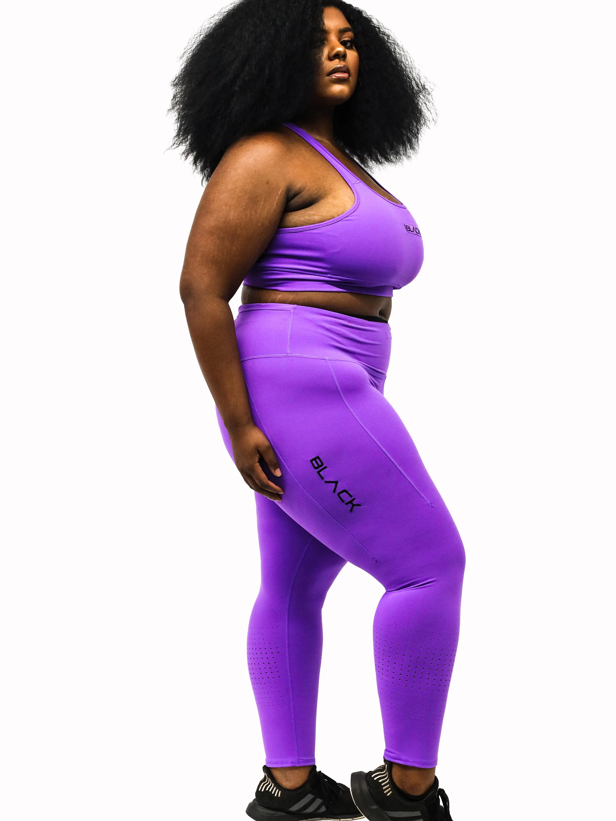 Women's Neon Performance Tights - Image 7